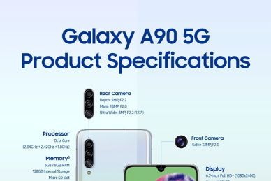 三星发布 Galaxy A90 5G手机：搭载骁龙855-1