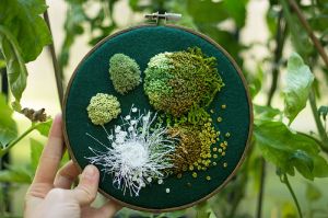 立体苔藓刺绣-1