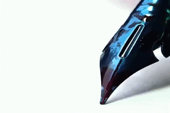 原来钢笔那个缝是这样用的 原来钢笔那个缝是这样用的