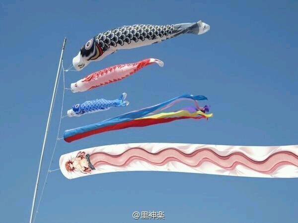 飘扬的鲤鱼旗 飘扬的鲤鱼旗