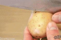 教你快速去土豆皮-1
