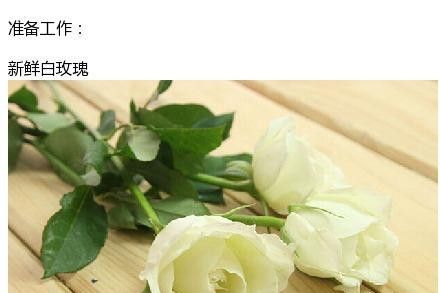 将白玫瑰的花茎剖开浸入不同颜色的染色剂之中-1
