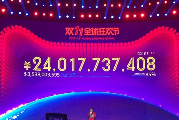2016天猫双十一成交数据直播(实时更新) 2016天猫双十一成交数据直播(实时更新)