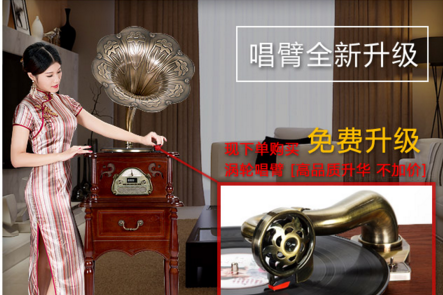 新品推荐厂家供应,雨之巷品牌留声机YZX1903