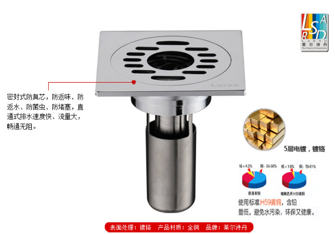 “六防”等三个中国的地漏哪个好? “六防”等三个中国的地漏哪个好?