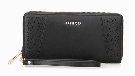 女士钱包什么牌子比较好？OMTO/欧曼芬时尚拉链钱包怎么样？-1