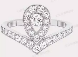 2018年5月涨价后尚美巴黎戒指价格表 尚美巴黎戒指免税店价格 2018年5月涨价后尚美巴黎戒指价格表 尚美巴黎戒指免税店价格