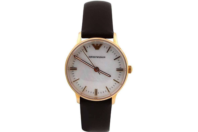 阿玛尼手表有石英表吗？阿玛尼 Armani 贝母石英表多少价位？-1