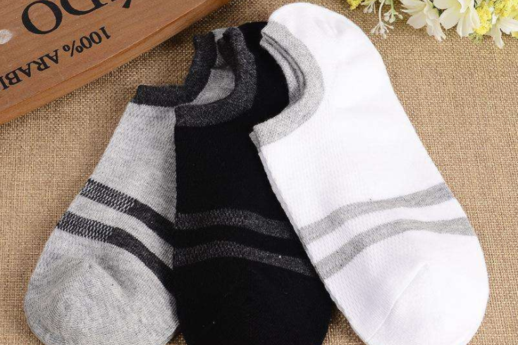 船袜老是往下掉怎么办？有光男士防滑船袜怎么样？-1
