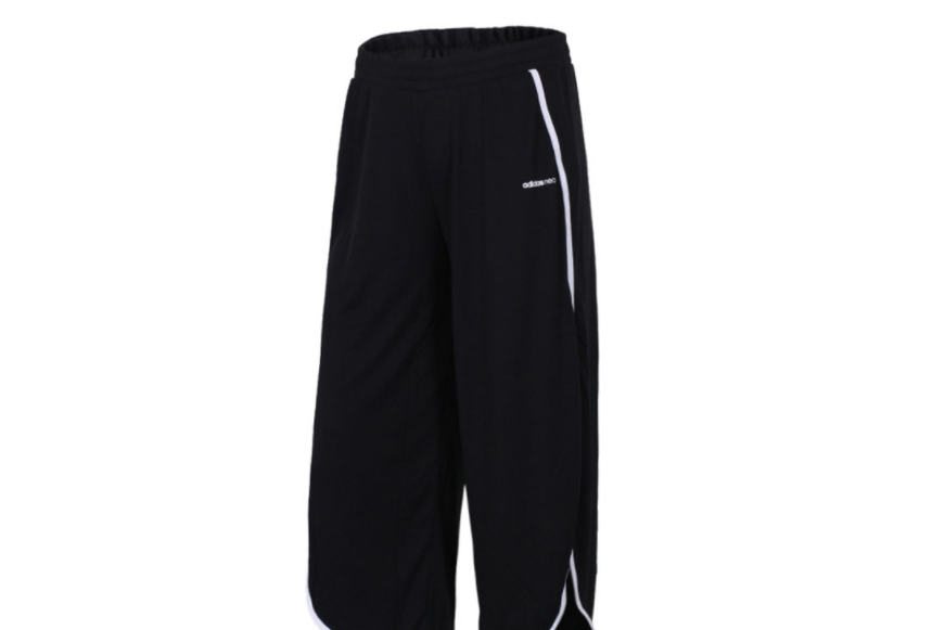 女装夏季阔腿长裤套装？Adidas联名长裤阔腿裤穿着舒服吗？-1