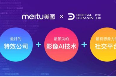 美图与数字王国达成战略合作,推进美和社交战略 美图与数字王国达成战略合作,推进美和社交战略