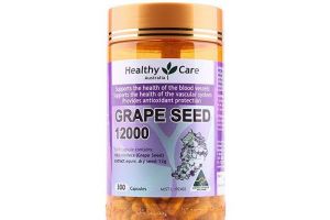 healthy care葡萄籽怎么吃？有什么效果？-1