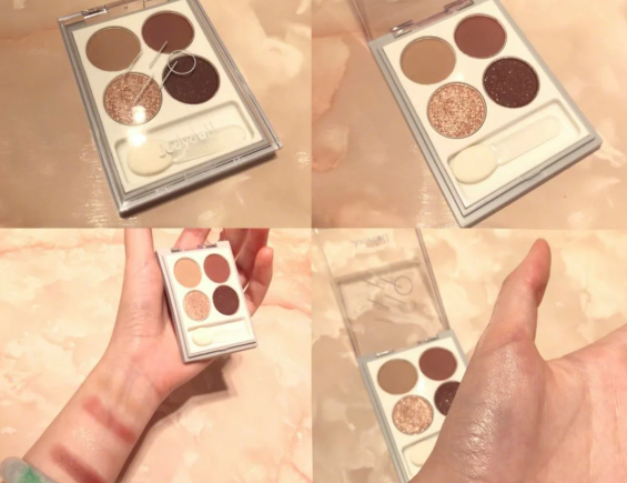 橘朵四色眼影推荐 11号烟熏玫瑰必入盘 橘朵四色眼影推荐 11号烟熏玫瑰必入盘