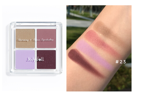 橘朵四色眼影推荐 11号烟熏玫瑰必入盘 橘朵四色眼影推荐 11号烟熏玫瑰必入盘