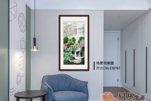玄关装饰画选得对 家居颜值蹭蹭 涨-1