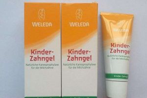 Weleda/维蕾德有机金盏花儿童牙膏 分享宝宝试用体验-2