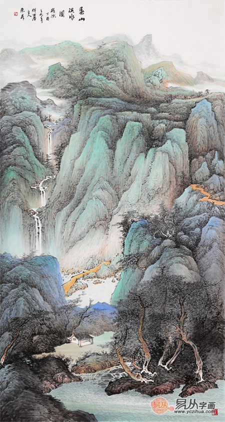 浅析美协实力派画家赵洪霞 山川意蕴 壮写家山