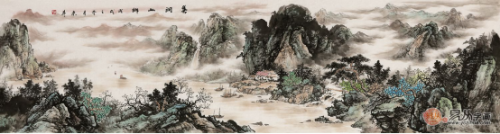 浅析美协实力派画家赵洪霞 山川意蕴 壮写家山