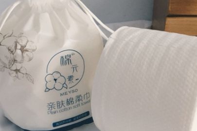 棉柔巾可以洗脸吗？棉元素棉柔巾怎么样？-1