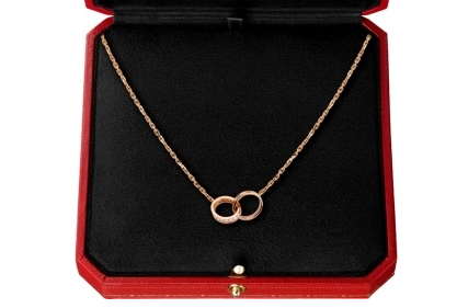 卡地亚双环项链价格?卡地亚双环项链细节图? 卡地亚双环项链价格?卡地亚双环项链细节图?