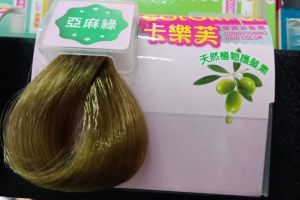 卡乐芙极光蓝绿直接染会泛黄？卡乐芙极光蓝绿好不好看？-1