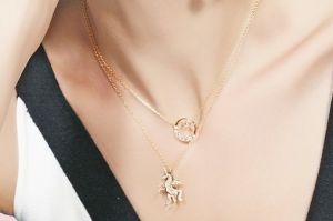ihush独角兽项链怎么样？ihush独角兽项链可以拆开戴吗？-1