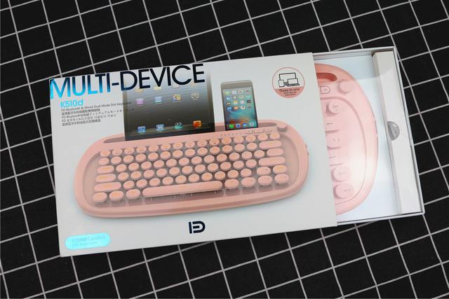 满满的少女心情节,一款富德K510d蓝牙键盘来满足你 满满的少女心情节,一款富德K510d蓝牙键盘来满足你