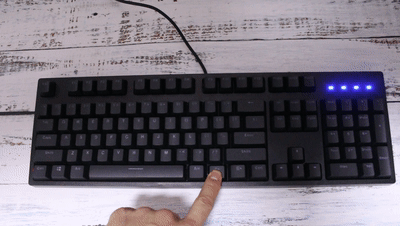 原厂樱桃轴体+魅惑蓝背光+可编程!游戏专用雷柏V808机械键盘 原厂樱桃轴体+魅惑蓝背光+可编程!游戏专用雷柏V808机械键盘