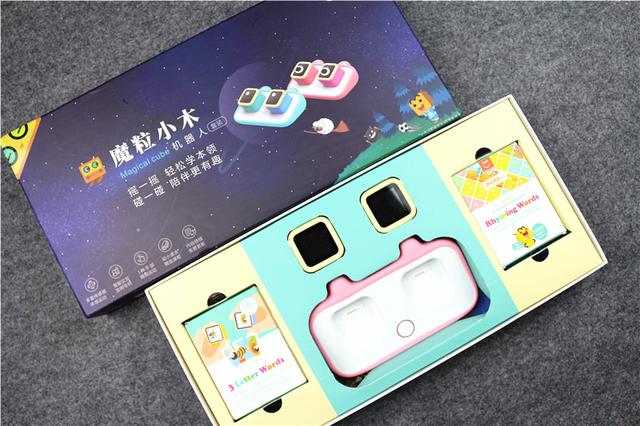 小米有品哄娃神器！魔粒小木机器人玩智能桌游