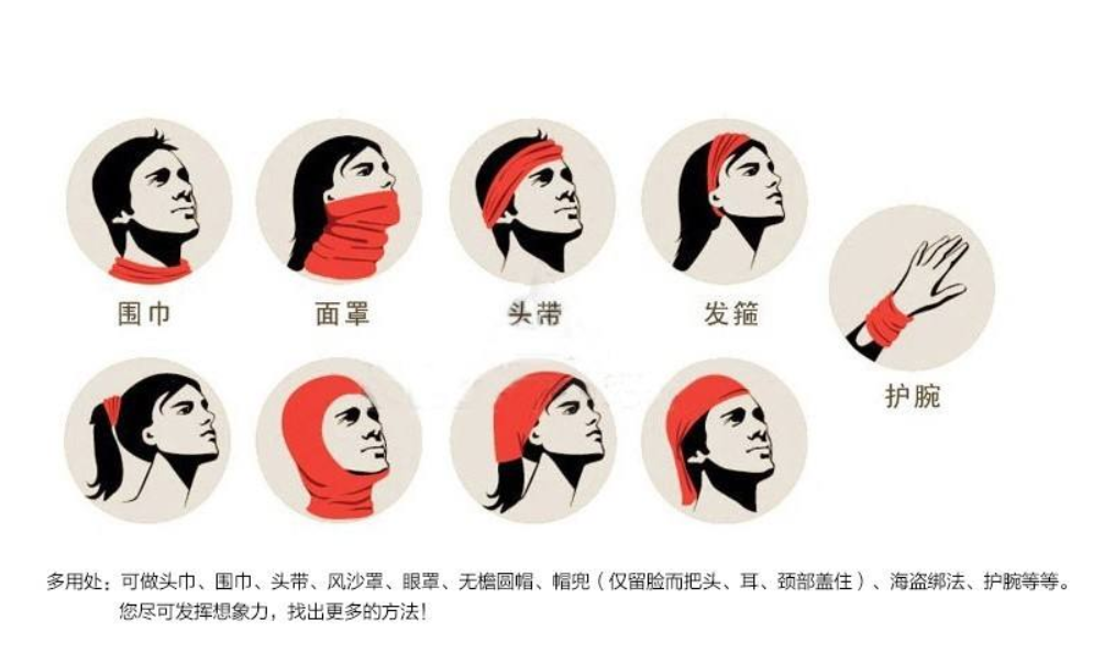 骑行不怕晒 骑行头巾值得拥有