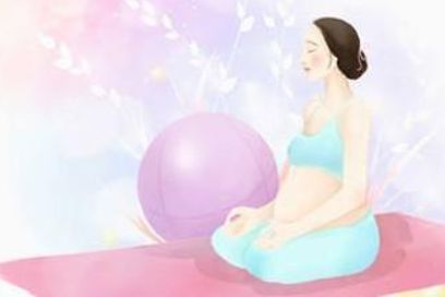 孕妇在家怎么锻炼？孕妇瑜伽球帮你顺利生产-1