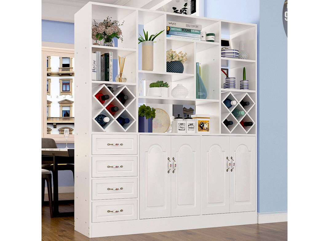 客厅隔断柜上应该摆什么？客厅隔断柜摆放的风水禁忌