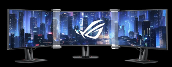 华硕推出ROG无边框Kit ABF01:将三台显示器“无缝”连接 华硕推出ROG无边框Kit ABF01:将三台显示器“无缝”连接