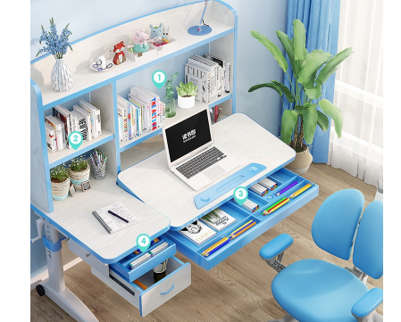 儿童学习桌百科:儿童学习桌的选购技巧 儿童学习桌百科:儿童学习桌的选购技巧