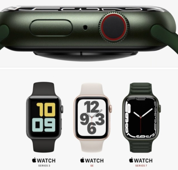 Apple Watch 7发布，起售价399美元