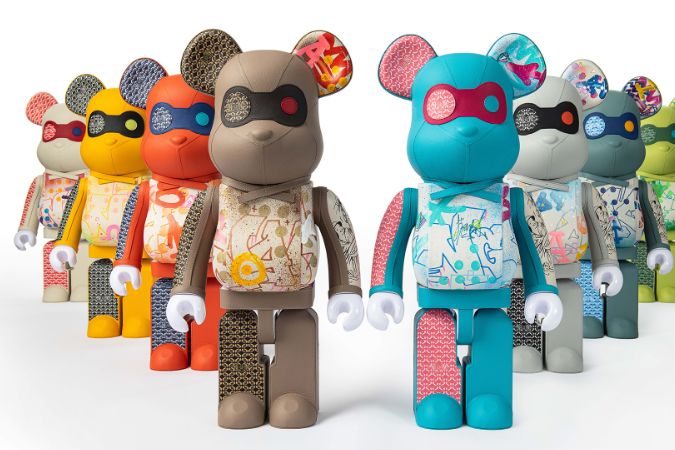 皮涅尔与Cyril Kongo推出限量款手制皮革BE@RBRICK，于12月全球限量发行-1