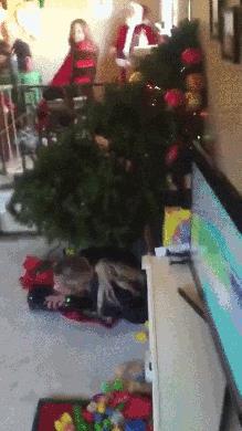 mom show son how to ride 